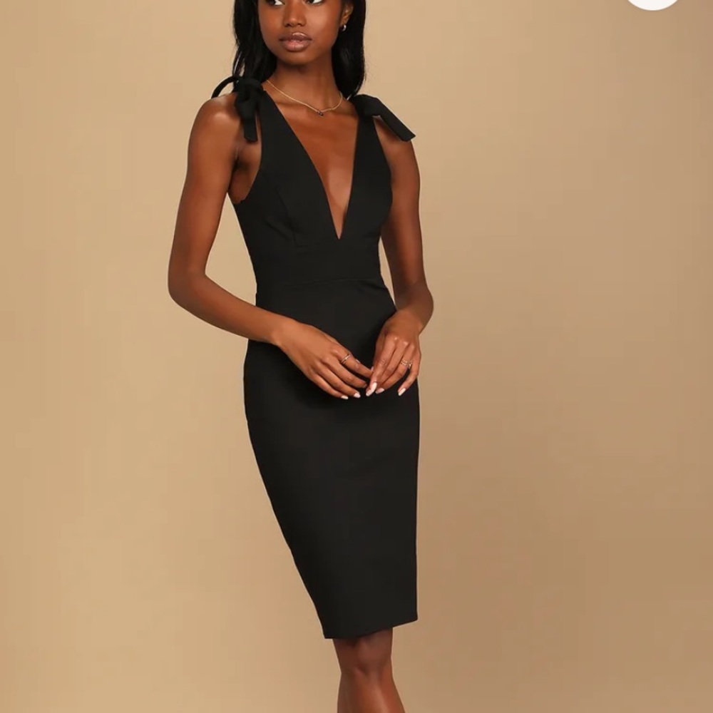 Little black dress from Lulu’s
